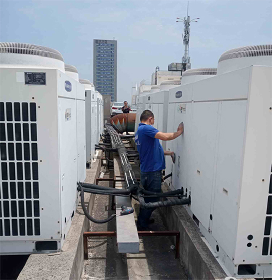 漳县中央空调制热和不制冷系统维修方法